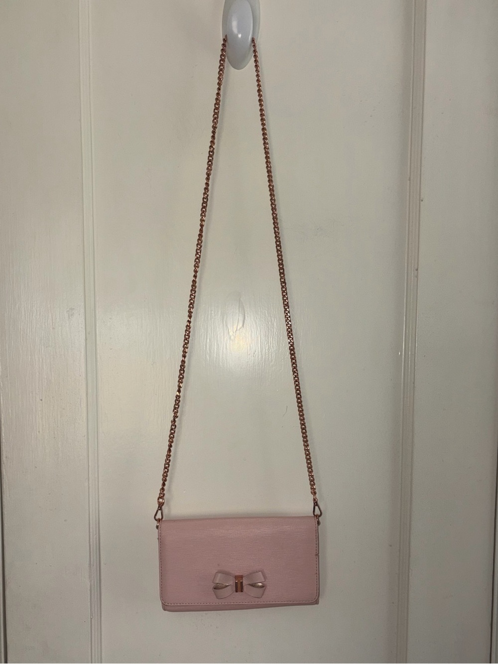 Ted Baker Melsia Leather Wallet on Chain Bag